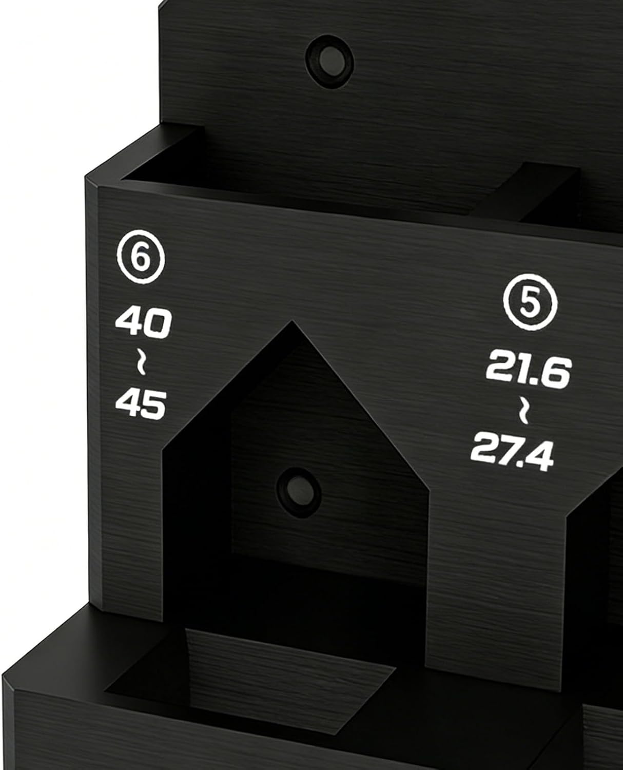  Support De Rangement Robuste, Organiseur Mural Pour Outils, 6 Emplacements Pour Vélo Avec Poignée De Serrage, Accessoire D'établi De Garage En Acier Robuste, Porte-outils Avec Design Peu Encombrant