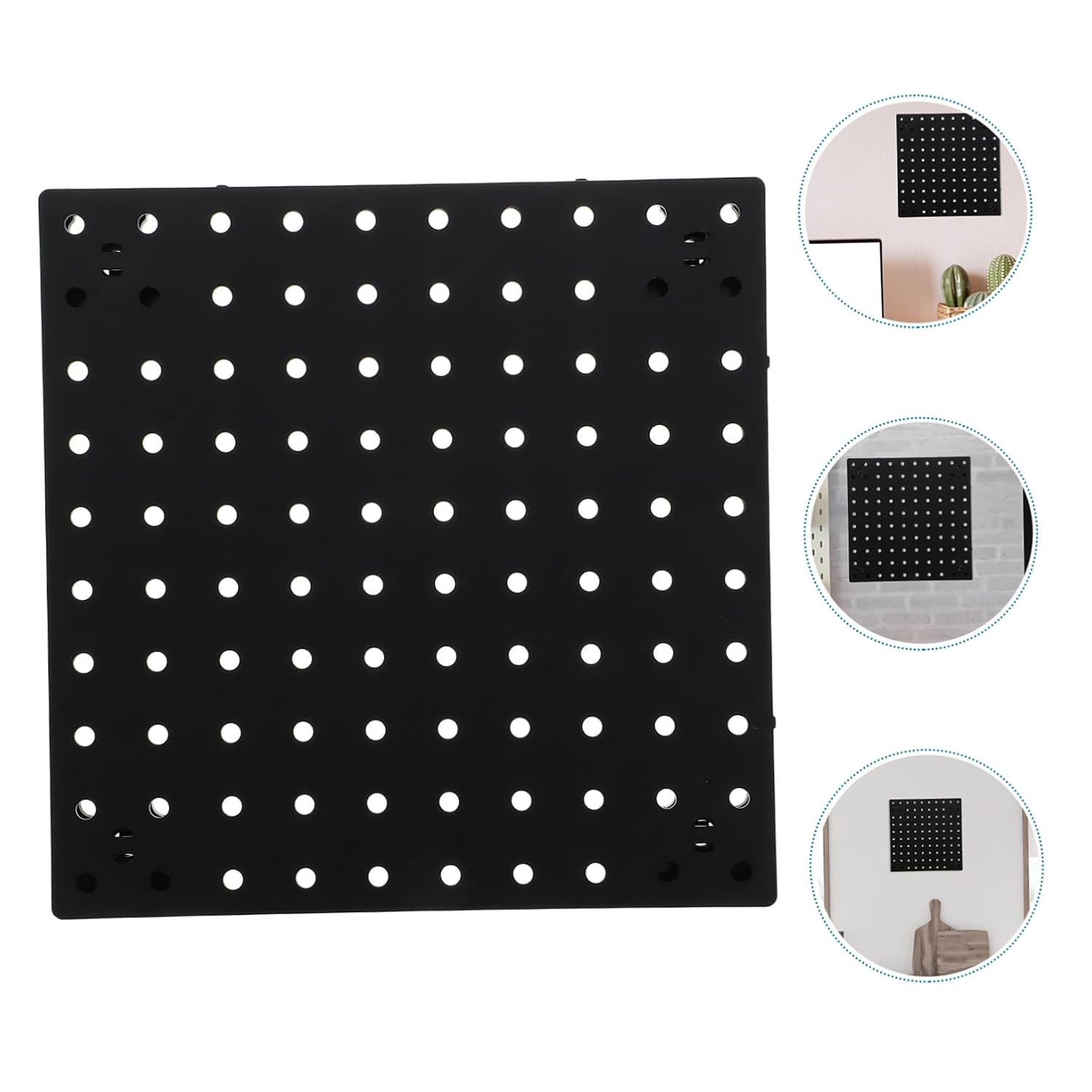  Ciieeo Rangement Mural Pegboard Organisateur Mural Pour Outils Ustensiles De Cuisine Décorations Pour Garage Cuisine De Bain