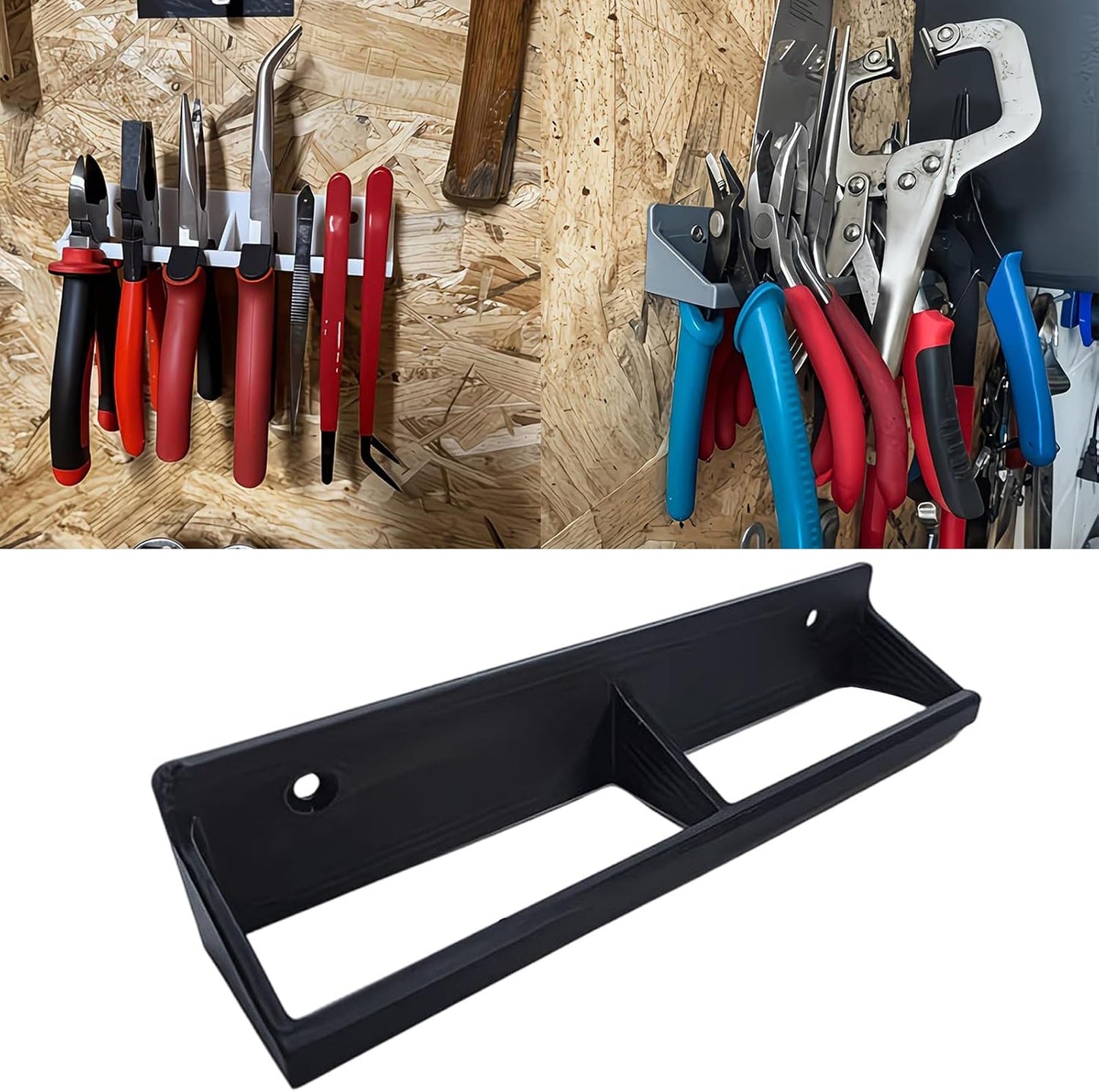  Organisation Murale Robuste Avec économie D'espace, Installation Facile Pour Le Rangement De Garage, Accessoires, Rangement D'outils De Garage