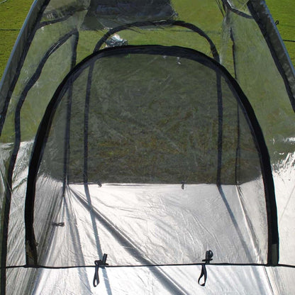 GENERIC Abri De Rangement Pour Vélos, Housse De Garage Portable Et Imperméable Pour Vélos - Abri De Rangement Extérieur Pour Motos, Outils De Jardin, Jouets Et Tondeuses à Gazon - Protection Transpa
