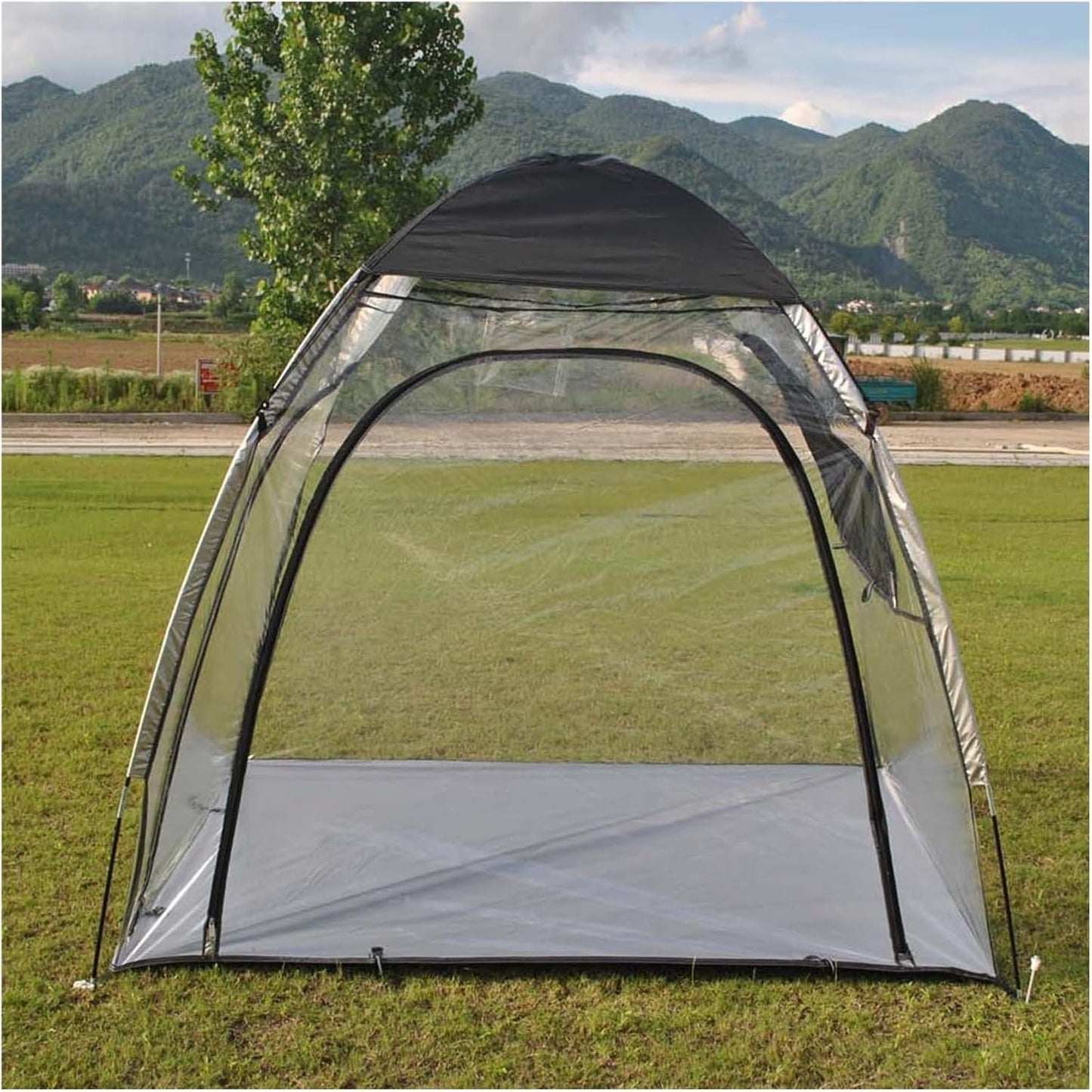 GENERIC Abri De Rangement Pour Vélos, Tente Imperméable Et Abri De Jardin Pour Motos, Outils De Jardin, Jouets, Tondeuses à Gazon - Solution De Rangement Extérieur Durable, Montage Facile, Protectio