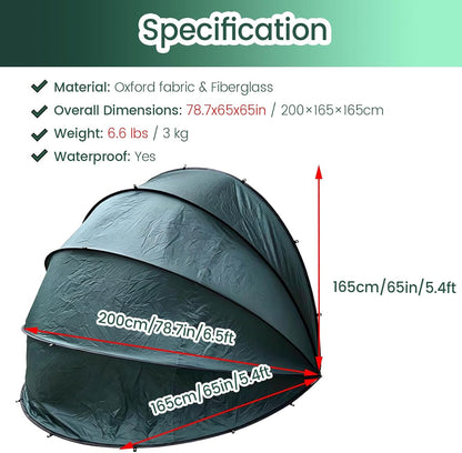 GENERIC Abri à Vélos Imperméable Pour 2 à 3 Vélos, Abri De Rangement Extérieur Portable, Grand Abri Pour Motos, Idéal Pour Les Outils De Jardin Et La Tondeuse à Gazon (Gris Clair)