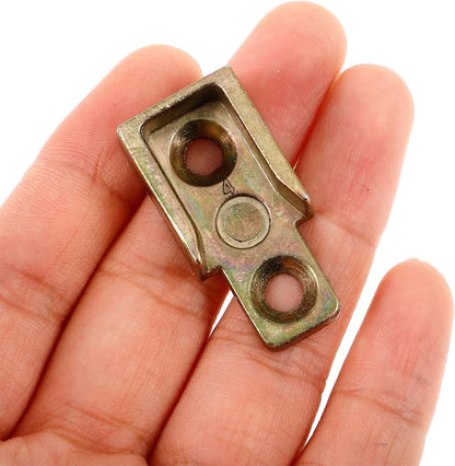  Ciieeo Ensemble 4 Pièces Gâche De Serrure En Alliage De Zinc Jaune N°7 Quincaillerie De Gâche Métallique Pour Fenêtre à Battant Sécurité Renforcée Des Fenêtres Accessoires De