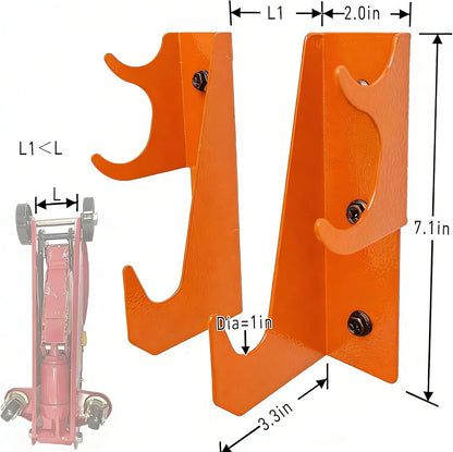  Lot De 2 Possesseurs Muraux En Métal Robuste Pour L'organisation D'atelier, Le Garage