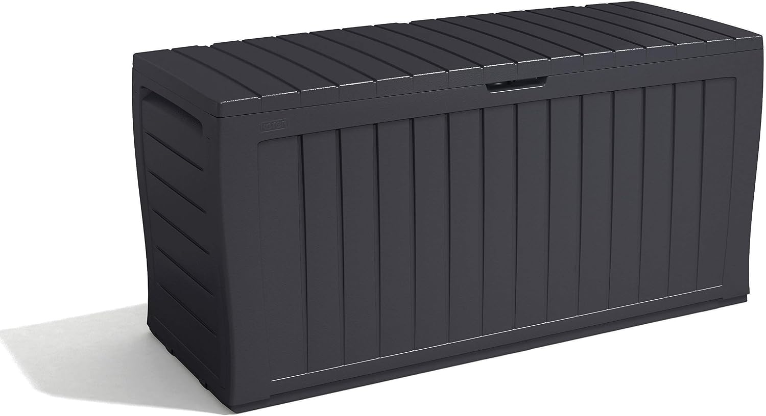  Keter 247661 Boîte De Rangement De Jardin Marvel+ 270 L, Gris Graphite