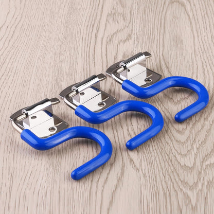  VICASKY Porte-serpillière En Acier Inoxydable 304 S-courbé 3 Pcs Support Mural Anti-glissement Organisateur D'outils