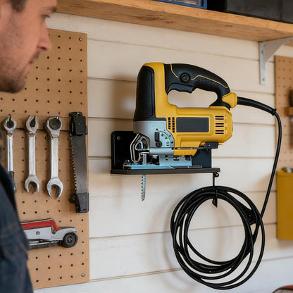 Support Mural En Métal Pour Rangement D'outils électriques, Pour Atelier, Abri De Jardin, Maison, Sous-sol, Appartement, Maison