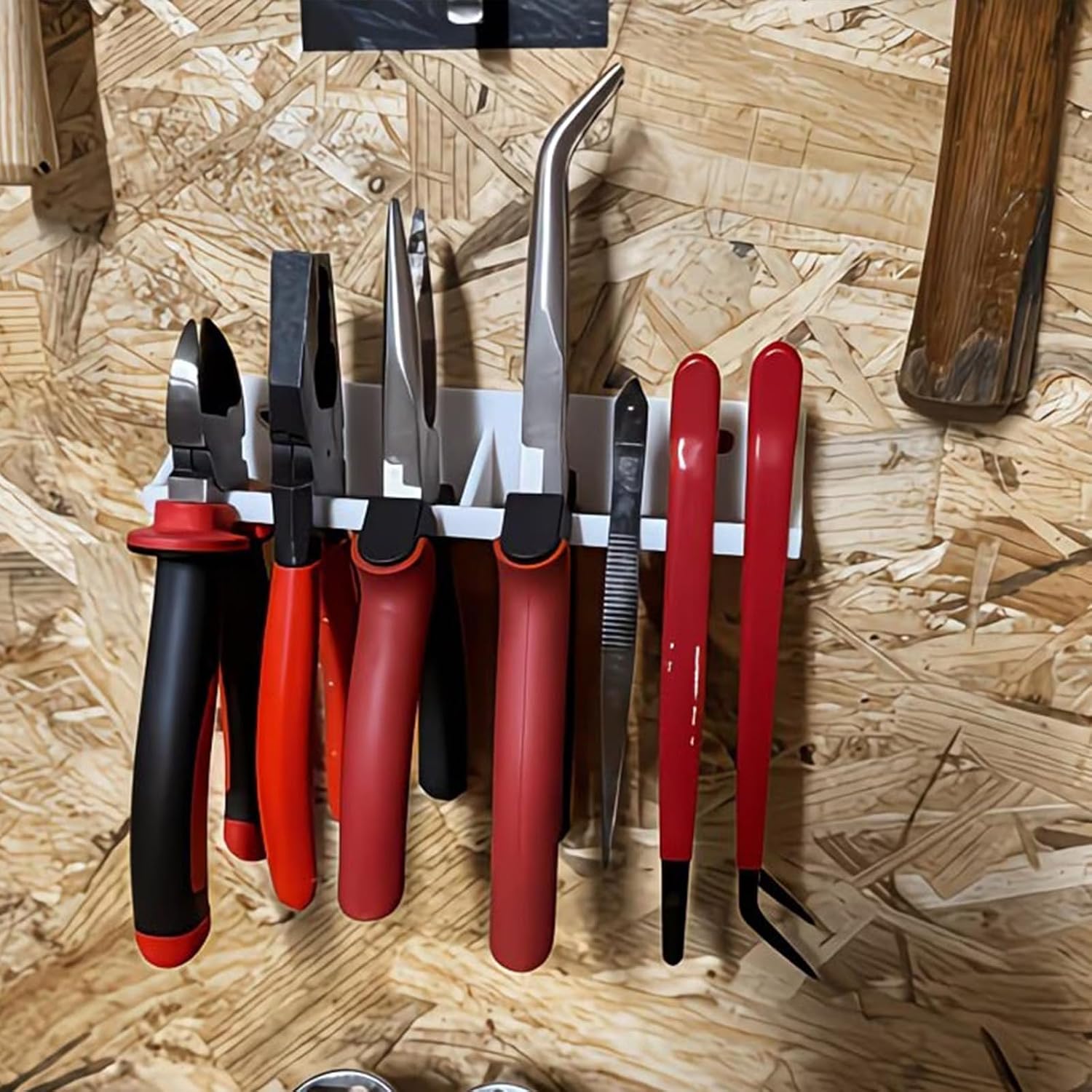  Organisation Murale Robuste Avec économie D'espace, Installation Facile Pour Le Rangement De Garage, Accessoires, Rangement D'outils De Garage