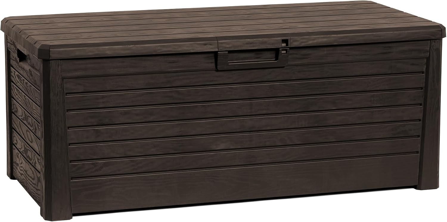  Toomax Art. 15 Florida Malle De Rangement Résine Gris 148 X 72 X 60 Cm