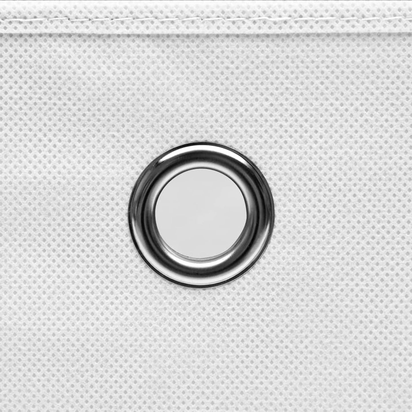 GENERIC Coffre De Rangement, Coffre De Rangement Pour Coussins D'extérieur, Coffres De Rangement D'extérieur Imperméables, 4 Pièces, Tissu Non Tissé, 28 X 28 X 28 Cm, Blanc