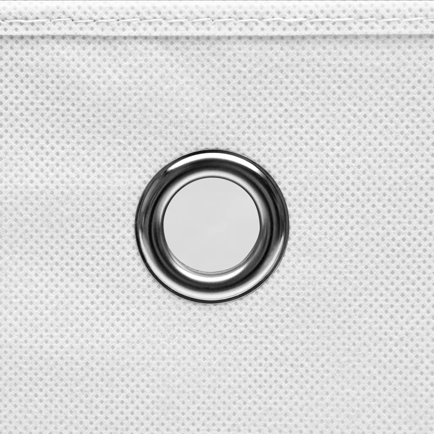 GENERIC Coffre De Rangement, Coffre De Rangement Pour Coussins D'extérieur, Coffres De Rangement D'extérieur Imperméables, 4 Pièces, Tissu Non Tissé, 28 X 28 X 28 Cm, Blanc