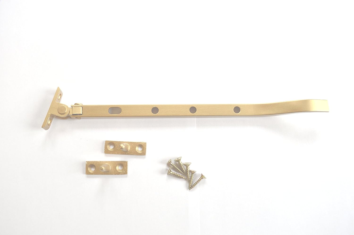  One Stop DIY 200mm Aluminium Window Locks - Gold Finish