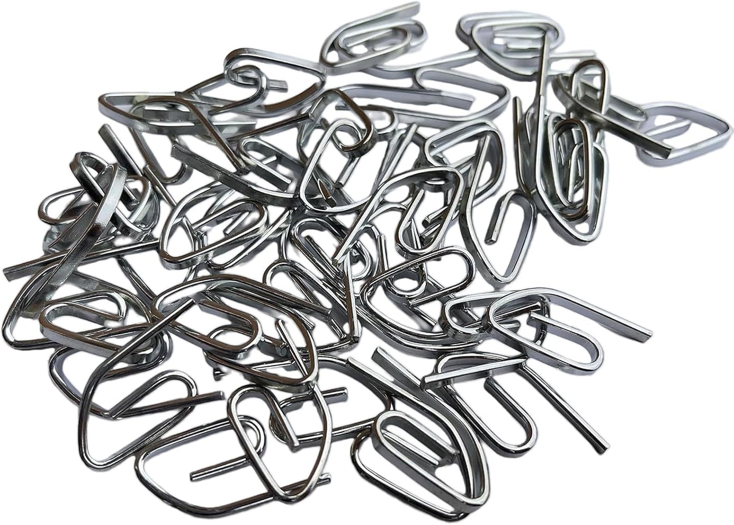  Lot De 50 Crochets De Rideaux Robustes Polyvalents Et Faciles à Installer Pour Améliorer L'esthétique De La Maison Dans Plusieurs Paramètres De Quincaillerie De Fenêtre De Bureau