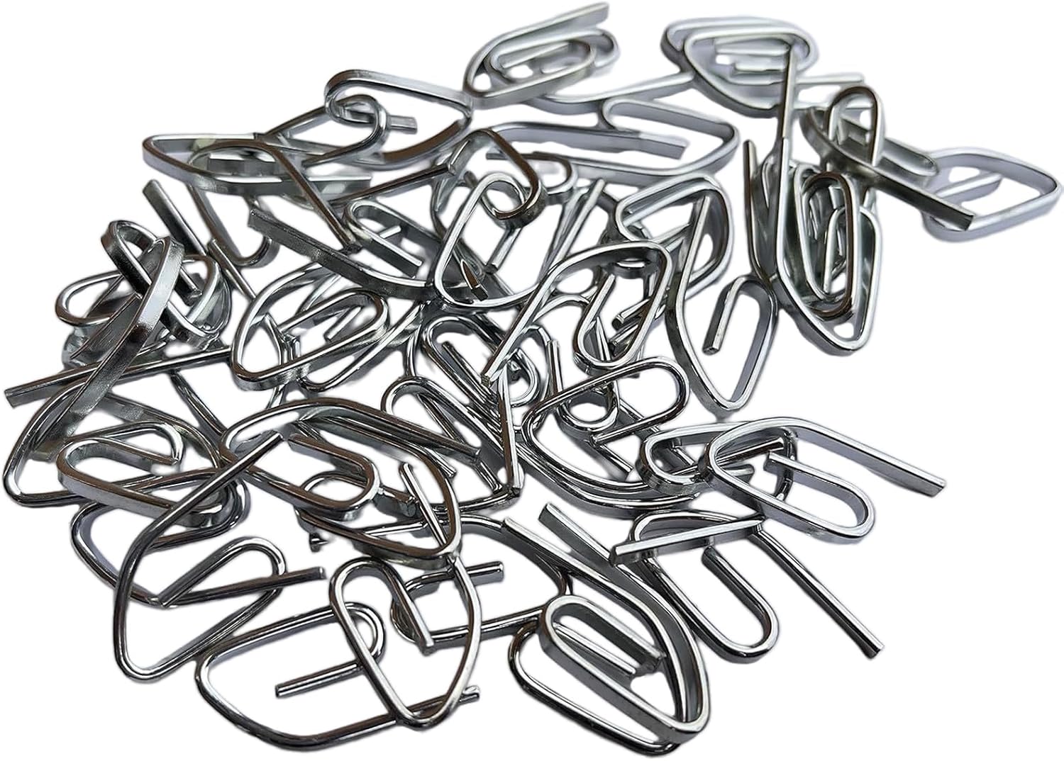  Lot De 50 Crochets De Rideaux Robustes Polyvalents Et Faciles à Installer Pour Améliorer L'esthétique De La Maison Dans Plusieurs Paramètres De Quincaillerie De Fenêtre De Bureau