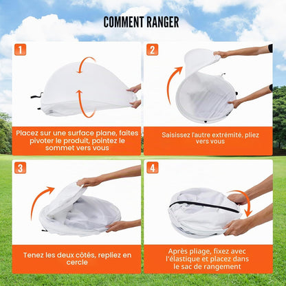  VEVOR Abri De Peinture En Aérosol Portable, Tente De Peinture 152x152x178 Cm, Cabine De Peinture Avec Plancher Intégré, Fenêtre D'Échappement Et Sac De Rangement, Pour Pulvérisation De Peinture Meuble
