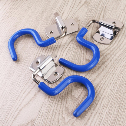  VICASKY Porte-serpillière En Acier Inoxydable 304 S-courbé 3 Pcs Support Mural Anti-glissement Organisateur D'outils
