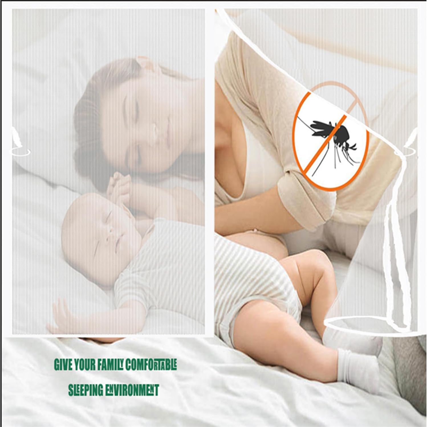  Mosquito Net For Windows, 56 X 99 Cm, Magnetic Anti-Mosquito Mosquito Net For Balcony, Living Room, Patio, White