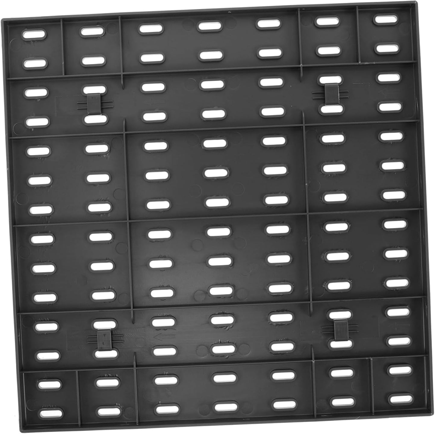  Gatuida Panneau Perforé Mural Organisateur Pratique Support De Rangement Ajustable Sans Perçage Pour Atelier Cuisine Et Décoration Intérieure