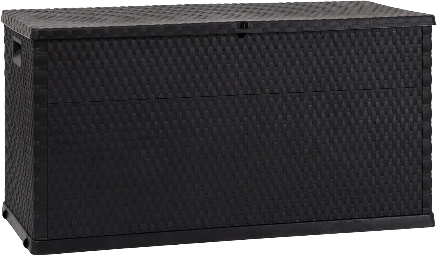  Toomax Coffre à Coussins - Malle De Rangement 420 L, Rattan Polypropylène Anthracite - ART162A