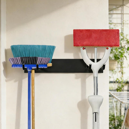 Generico Organisateur D'équipements De Garage Mural – Organisateur Mural Haute Capacité De Charge 109 Kg – Porte-volet Pour Pelle Et Outils De Jardin | Pour Garage