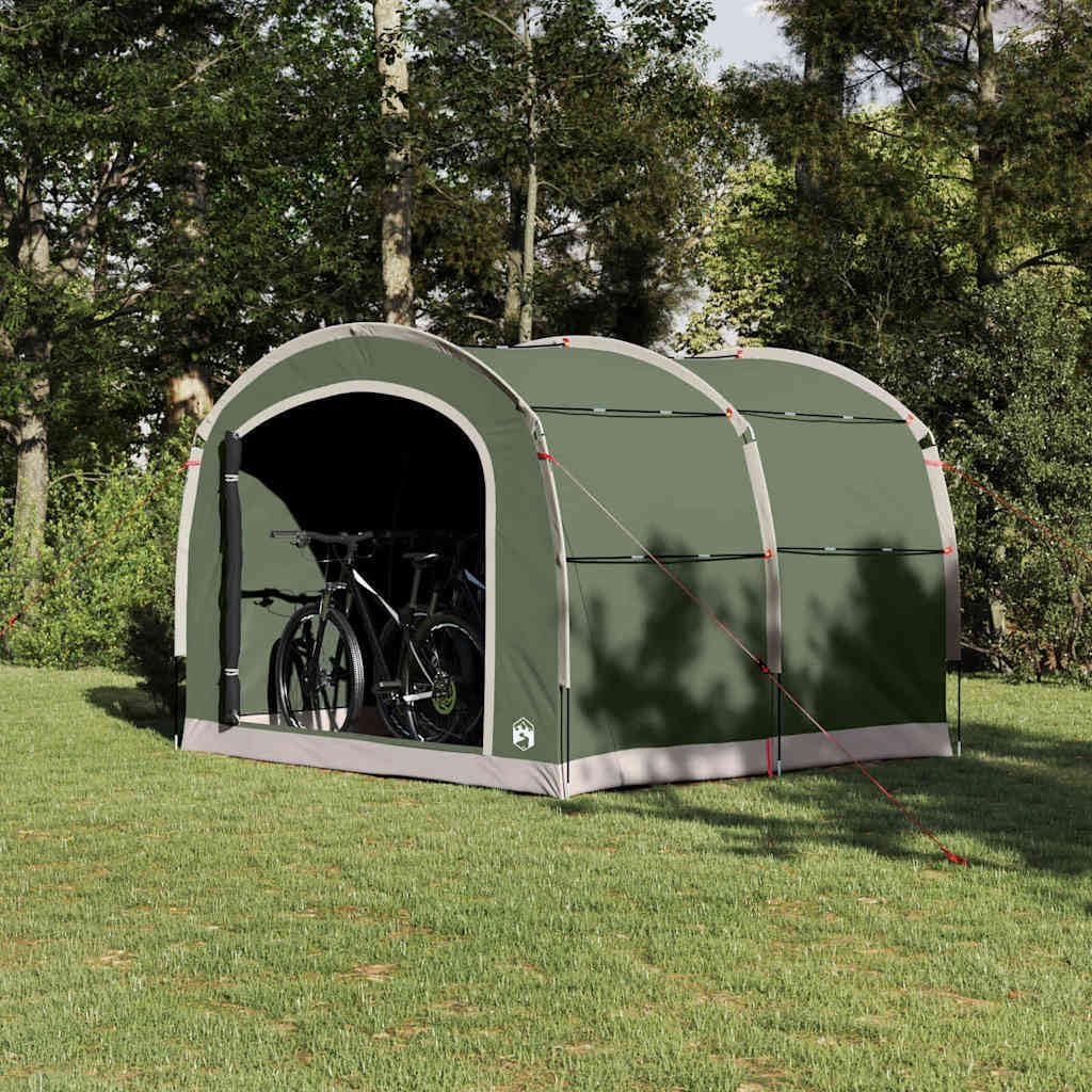  Tente De Vélo Avec Toit En Polyester Vert 268 X 240 X 191 Cm