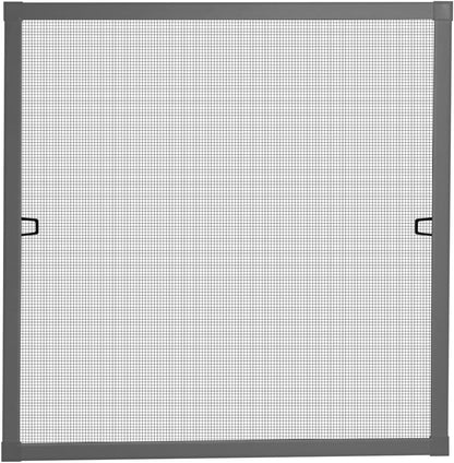  Schellenberg 70033 Insect Screen For Windows With Aluminium Frame – No Drilling – Can Be Cut To Size – 130 X 150 Cm, Anthracite