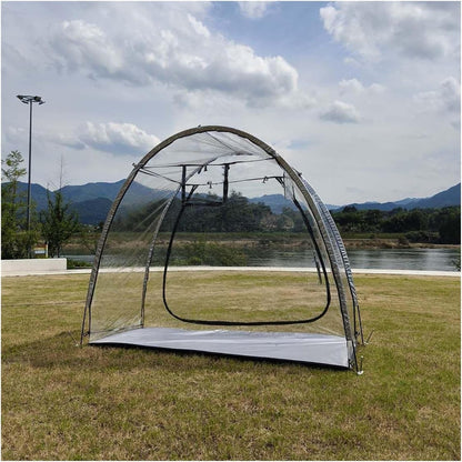 GENERIC Abri De Rangement Pour Vélos, Housse Imperméable Pour Vélos - Garage De Rangement Extérieur Portable Pour Motos, Outils De Jardin Et Tondeuses à Gazon - Dimensions : 200 X 80 X 165 Cm