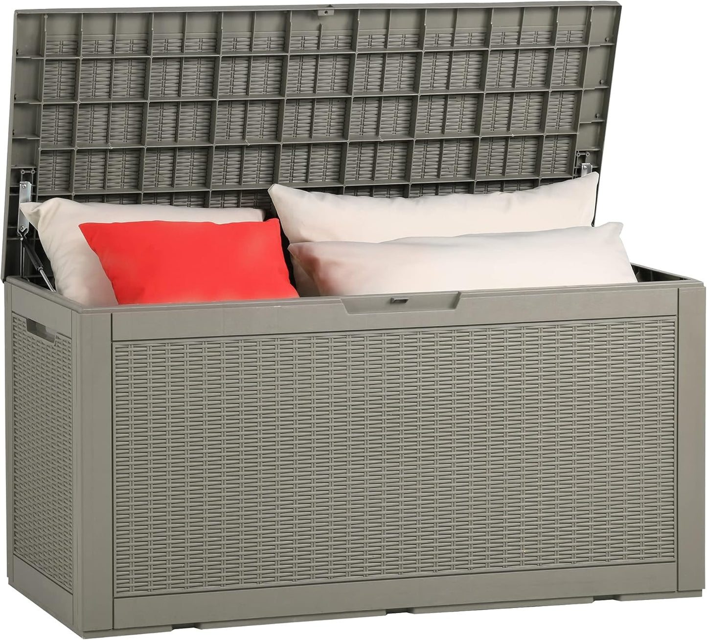  YITAHOME Boîte De Pont, Marron Clair, 47.6" L X 21.2" W X 24.8" H