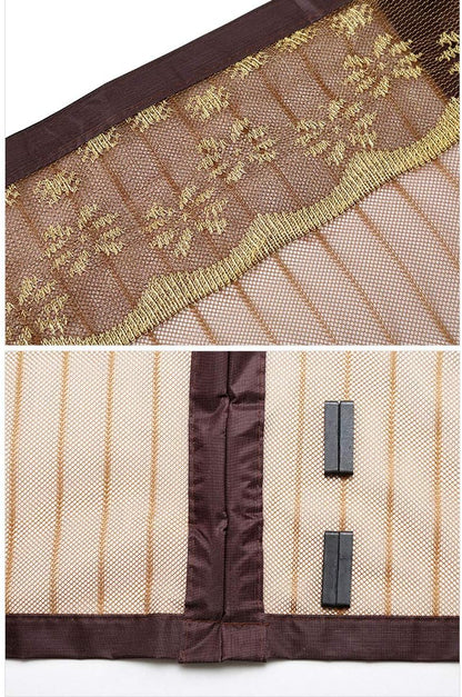  Magnetic Insect Screen For Windows With Insect Protection Magic Tape, Black, 120 X 120 Cm