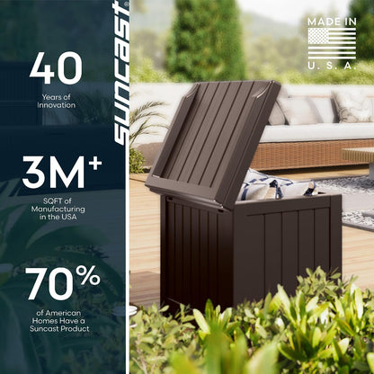  Suncast SSW600J Siège De Rangement 22 Gallon Deck Box