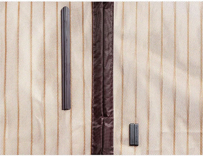  Magnetic Insect Screen For Windows With Insect Protection Magic Tape, Black, 120 X 120 Cm