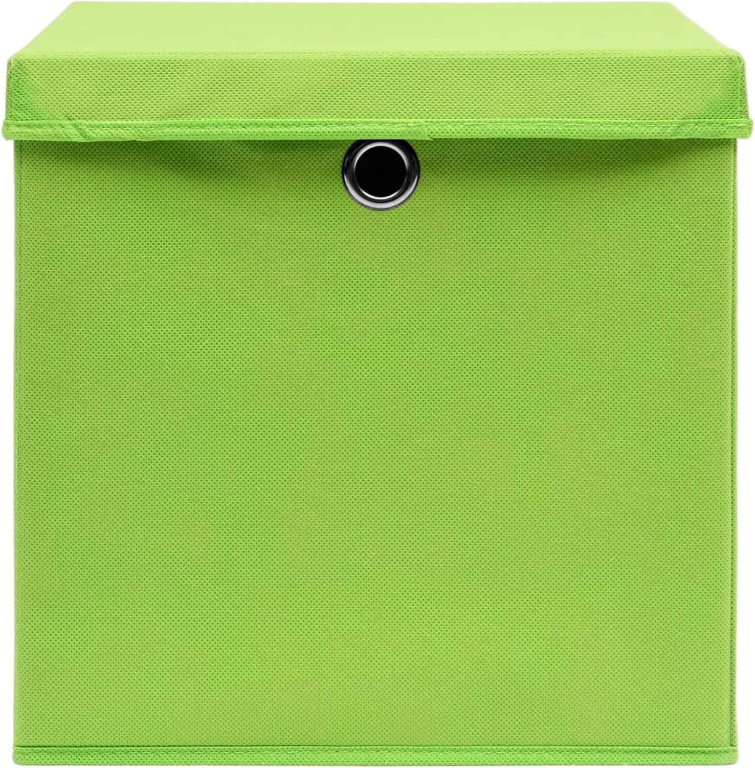  Coffre De Rangement, Coffre De Rangement Pour Coussins D'extérieur, Coffres De Rangement D'extérieur étanches Avec Housses, 10 Pièces, 28 X 28 X 28 Cm, Vert
