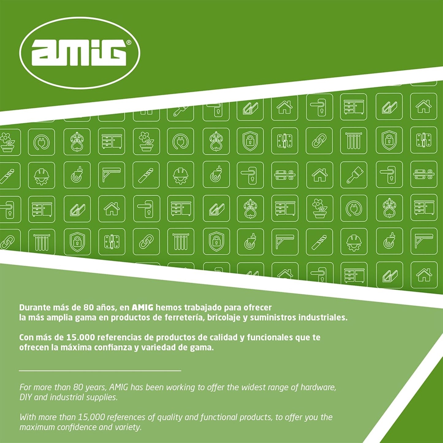  Amig - Sliding Screen For Windows | White Aluminium And Grey Fiberglass Mesh | Adjustable And Cut To Size | Quick Installation On Window Frame | 70 X 130 Cm