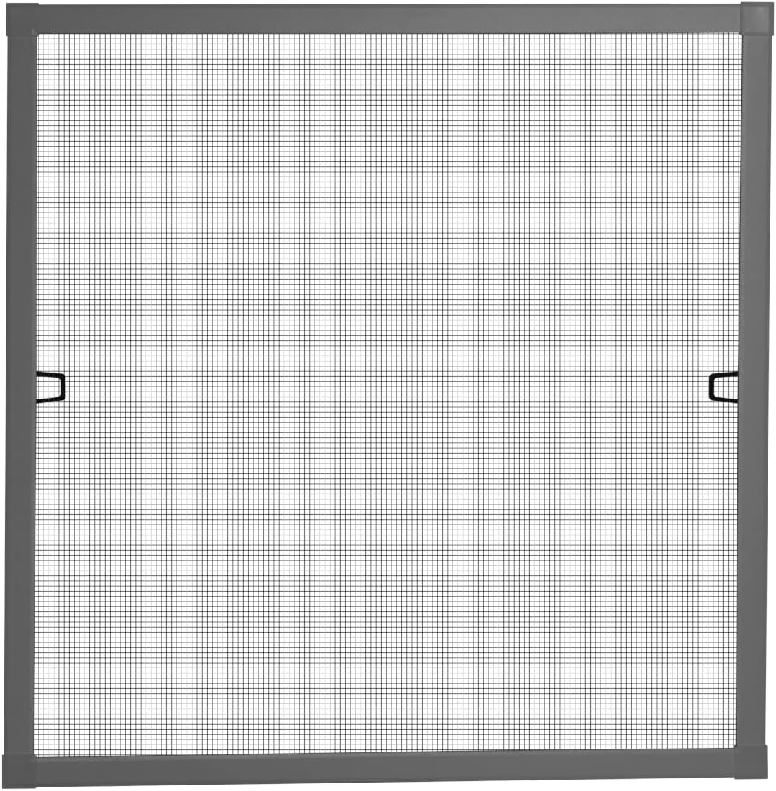  Schellenberg 70033 Insect Screen For Windows With Aluminium Frame – No Drilling – Can Be Cut To Size – 130 X 150 Cm, Anthracite