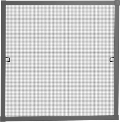 Schellenberg 70033 Insect Screen For Windows With Aluminium Frame – No Drilling – Can Be Cut To Size – 130 X 150 Cm, Anthracite