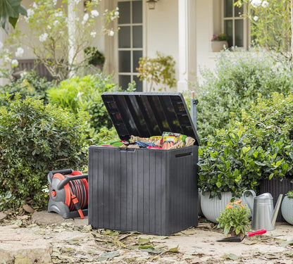  Keter Boîte De Rangement De Jardin City 113 L