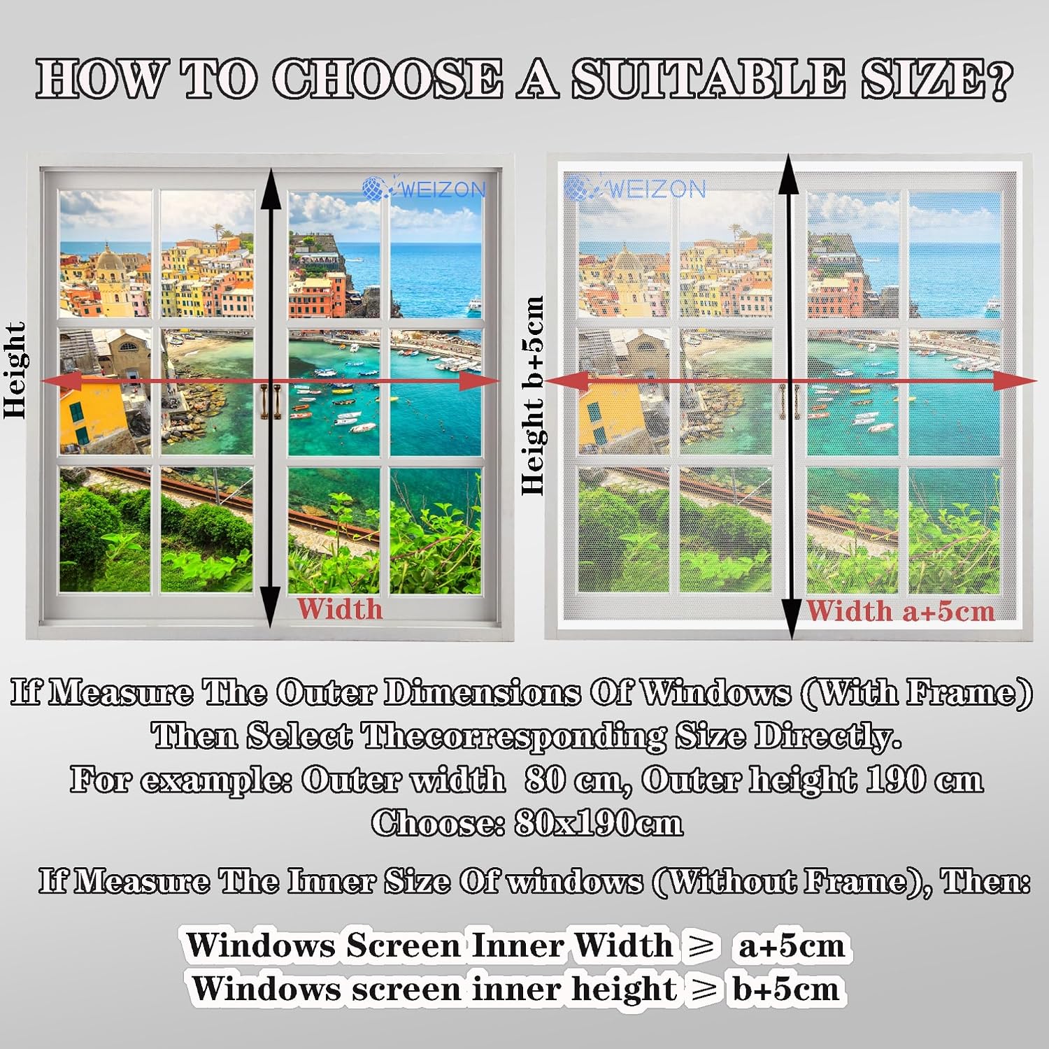  Magnetic Mosquito Net With White Window, 105 X 105 Cm, Customisable Magnetic Door Mosquito Net Without Drilling Keeps Fresh Air Indoors And Insects Outdoor