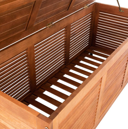  Safavieh Boîte De Rangement En Bois Pour L'extérieur - Neutre - 71 X 45 X 95 Cm